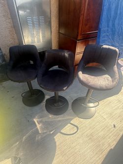 Bar chairs $75