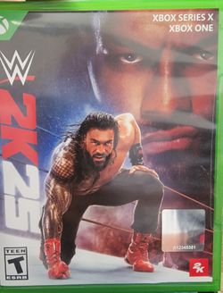 WWE 2K25 Xbox game Series X