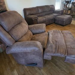 Matching living room set.