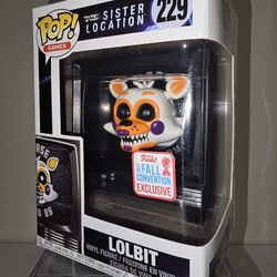 Lolbit FIVE NIGHTS AT FREDDYS Games FUNKO POP Limited Edition EXCLUSIVE 