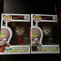 Mars Attacks Funko Pops