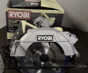 Ryobi CSB135L 7-1/4" Circular Saw with Laser
