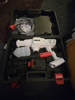 brand new portable battery operated pressure washer 
