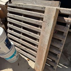 2 Free Pallets And A Beam