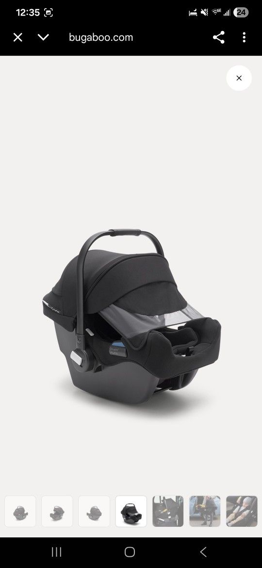 Bugaboo Turtle by Nuna baby capsule