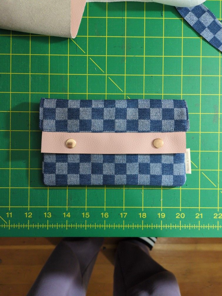 Denim Wallet, Handmade