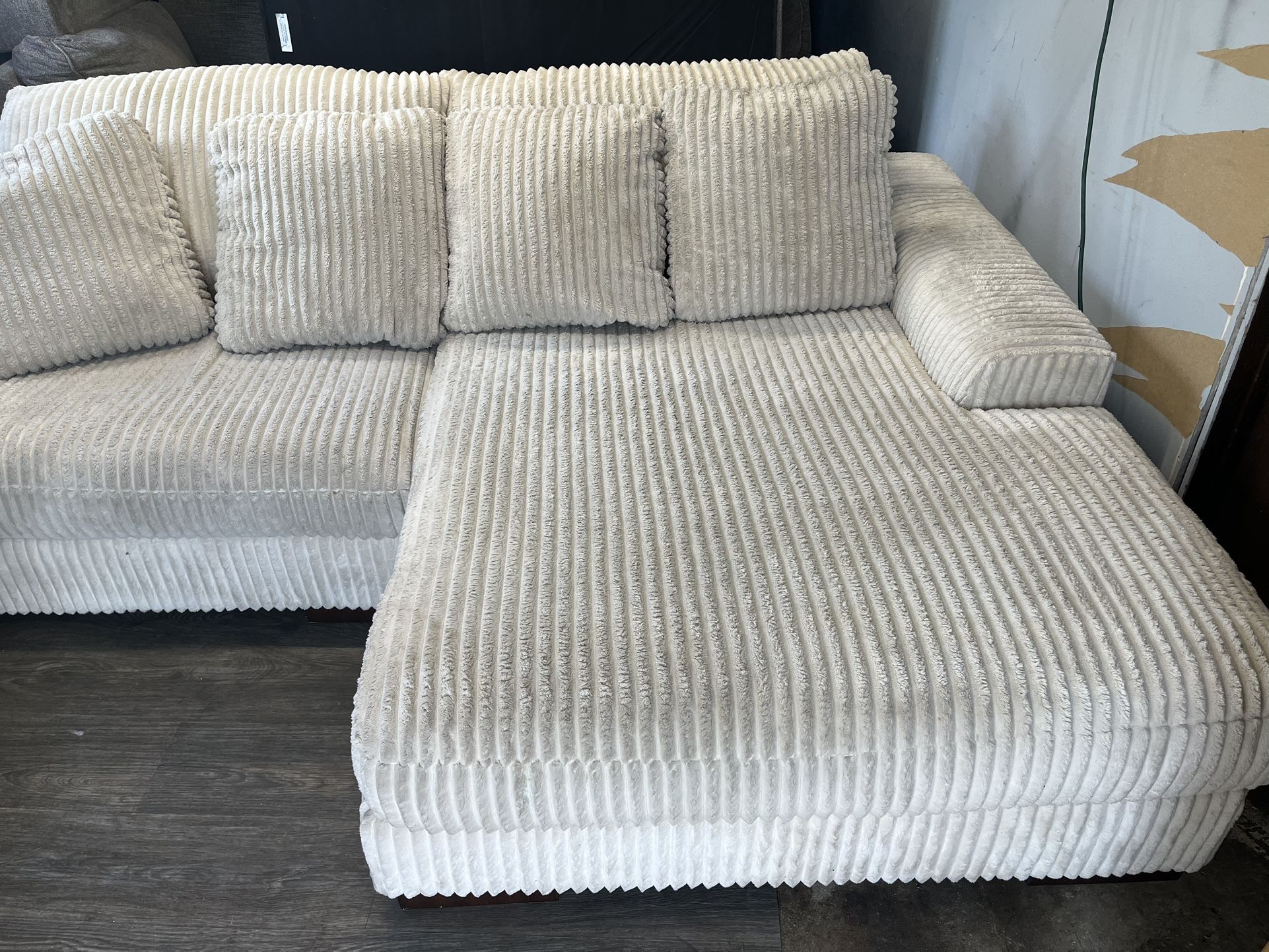Ashley Furniture corduroy Sectional Couch