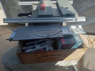 Table Saw And Router