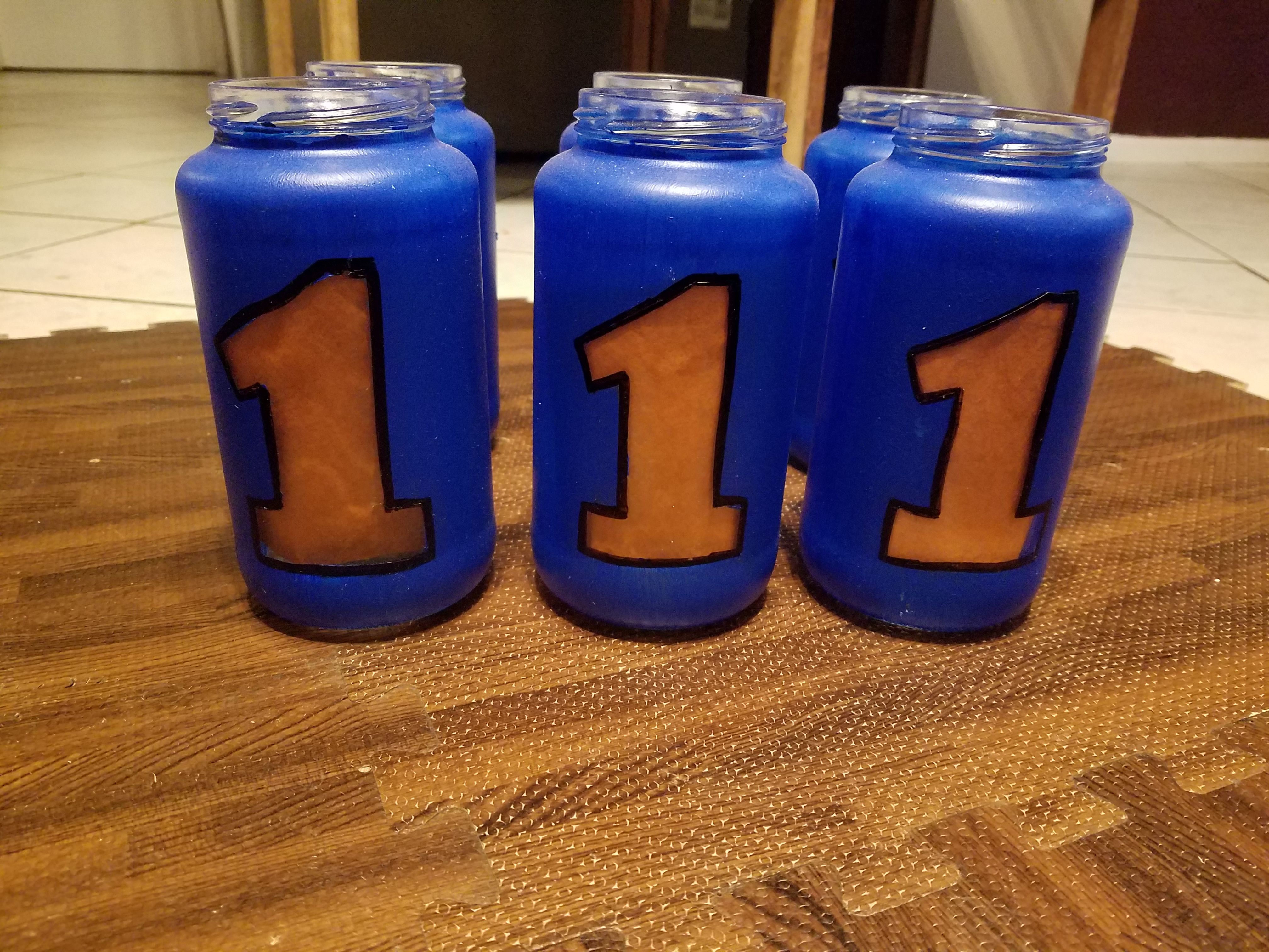 6 - 1st Birthday Jars