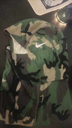 Nike camo ski mask