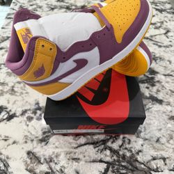 Air Jordan 1 Retro High OG GS 7Y new brotherhood