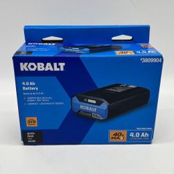 KOBALT40V BATTERY $40!!!