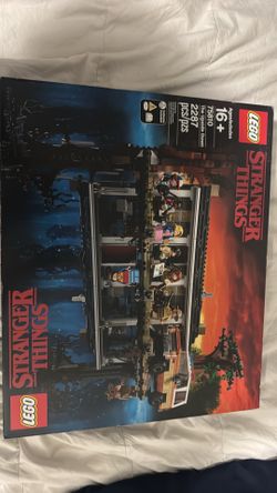 STRANGER THINGS LEGO UPSIDE DOWN