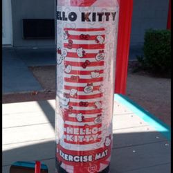 brand new hello Kitty workout mat pickup 2-11 pm rainbow/Charleston cash only read description 
