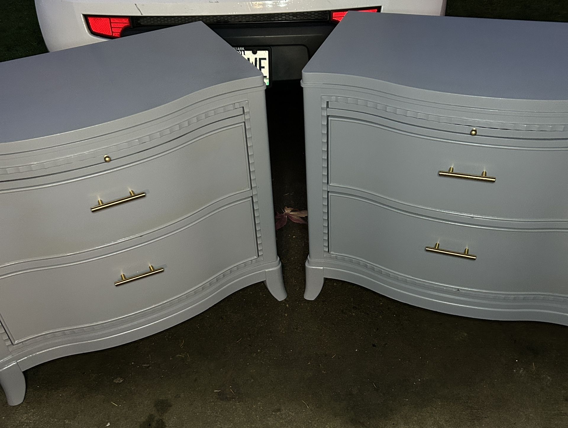 Gray Nightstands