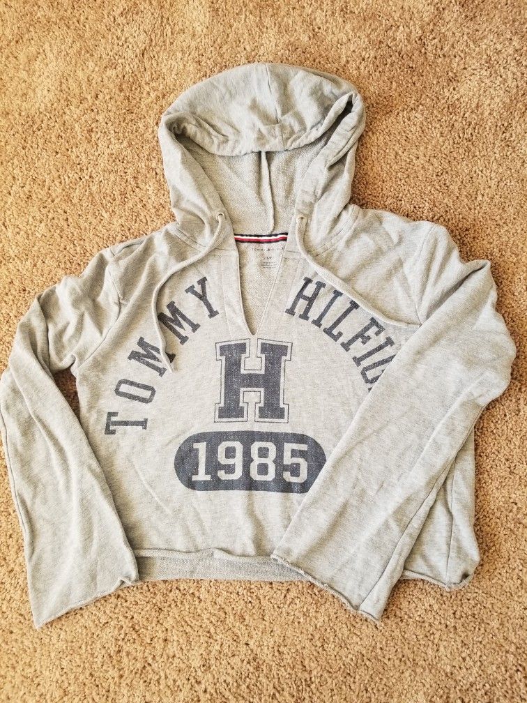 Tommy Hilfiger Crop Top Hoodie Size S