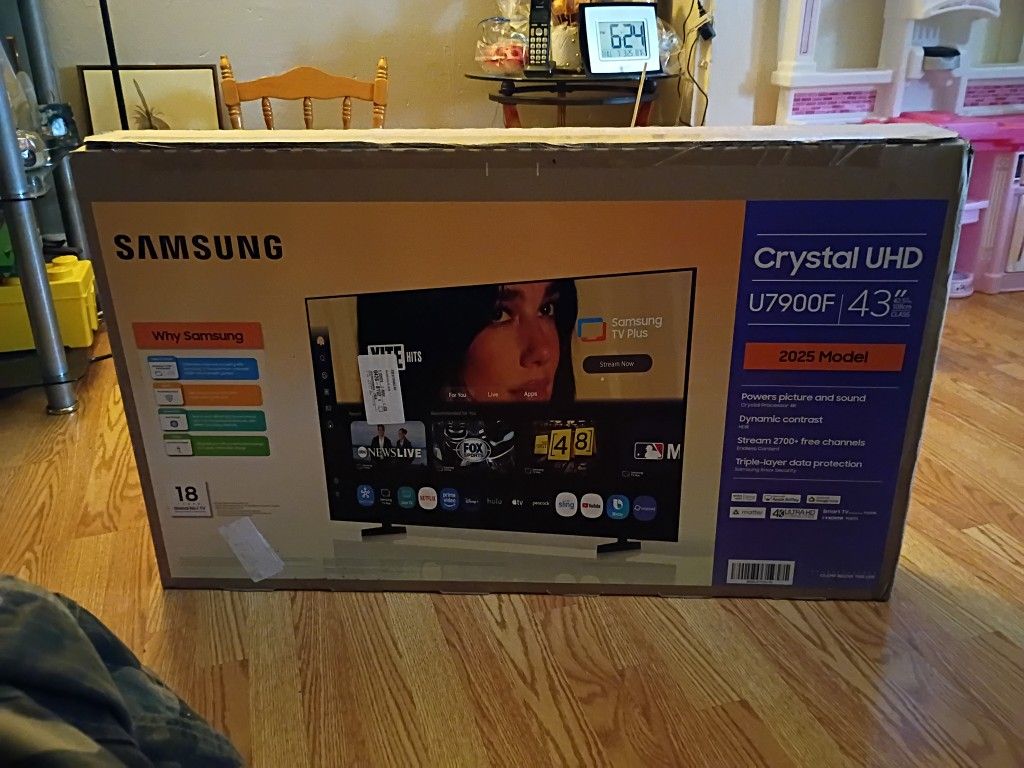 Samsung Crystal UHD 43" TV