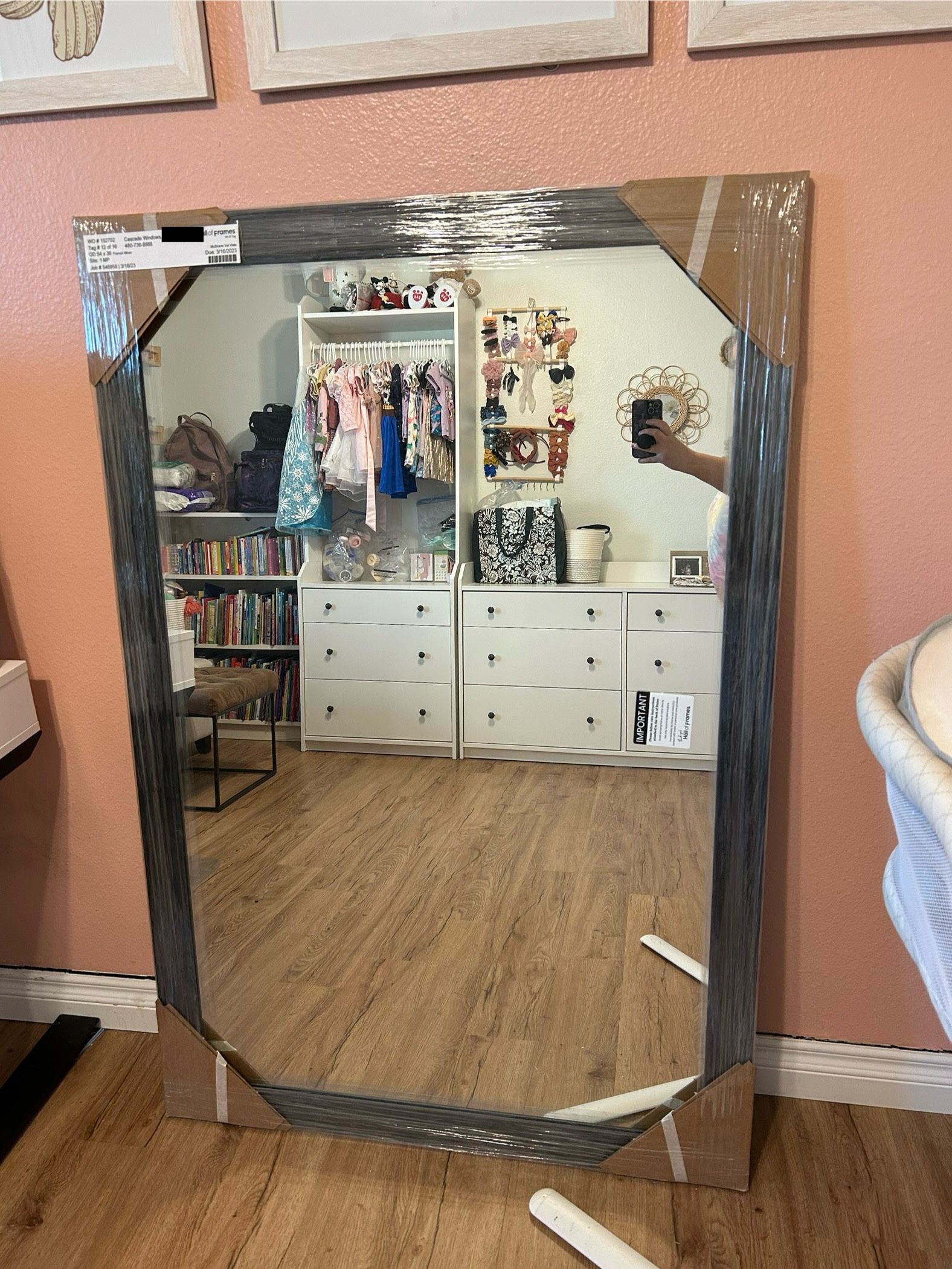 CUSTOM FRAMED MIRROR by Hall Of Frames