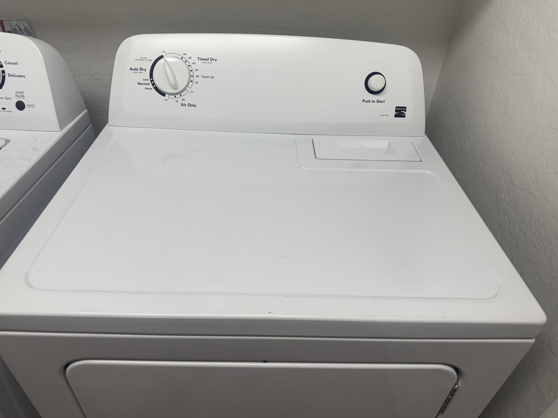 Kenmore Washer And Dryer