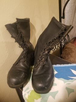 Black Leather Boots