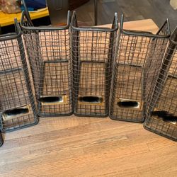 Decorative Magazine File Holder - Selling as a Set of 7 or Priced Individually 