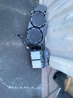 Factory subwoofer and amps came out of my Ford Mustang