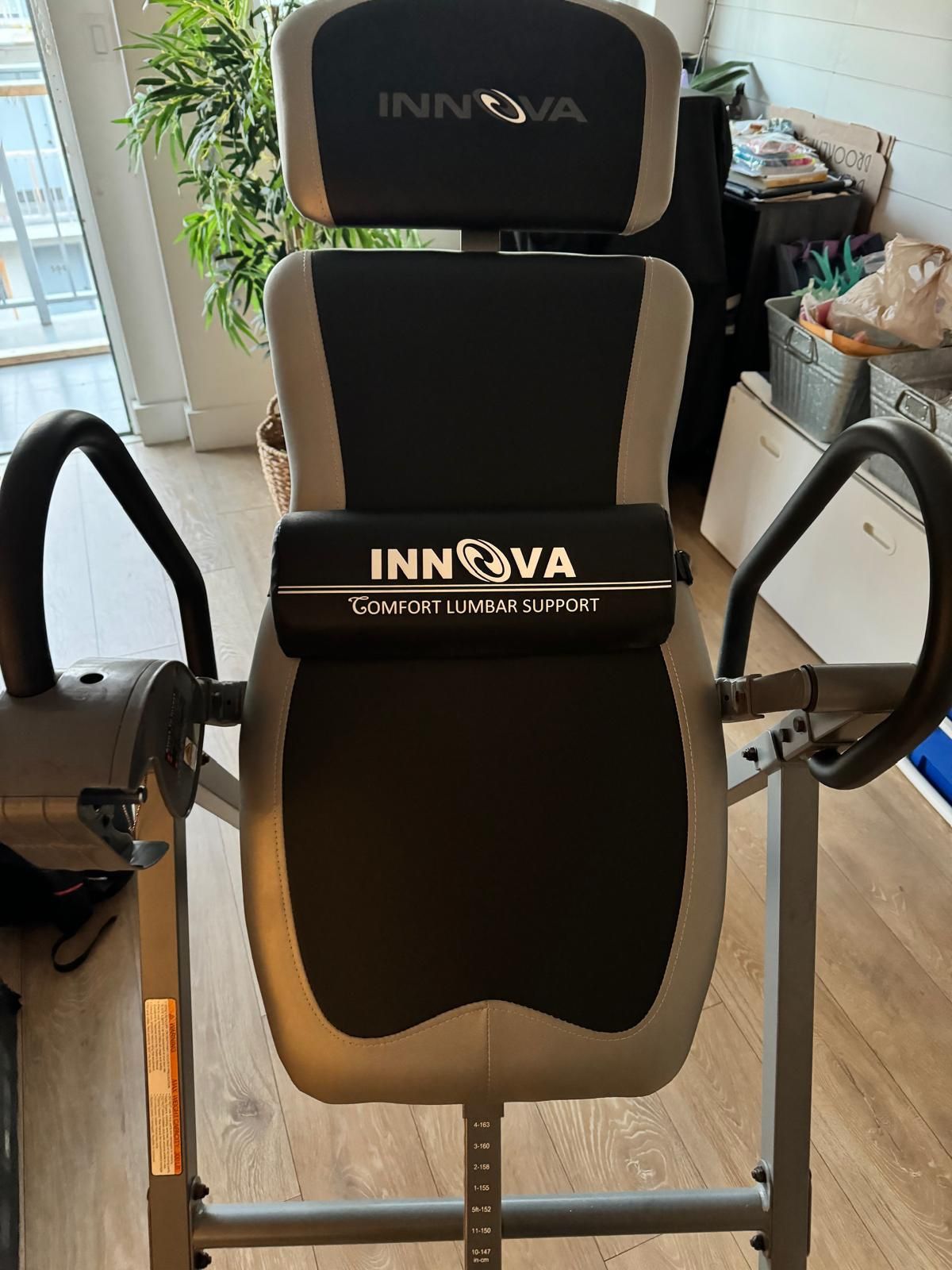 Innova Inversion Table with Adjustable Headrest, 300 lb Weight Capacity