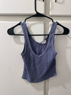 cotton on blue tank top size s