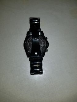 Michael Kors Bradshaw Black Chronograph Pave Dial Roman  display picture 2