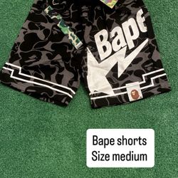 Bape Shorts Size Medium Esells_turlock on instagram 