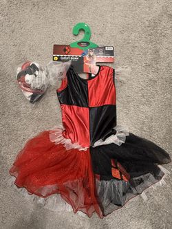 Girls Harley Quinn Costume