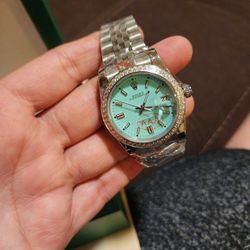 TIFFANY COLOR HIGH QUALITY AUTOMATIC WATCH UNISEX 