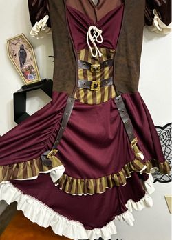 Women's medium Steampunk Costume Dress