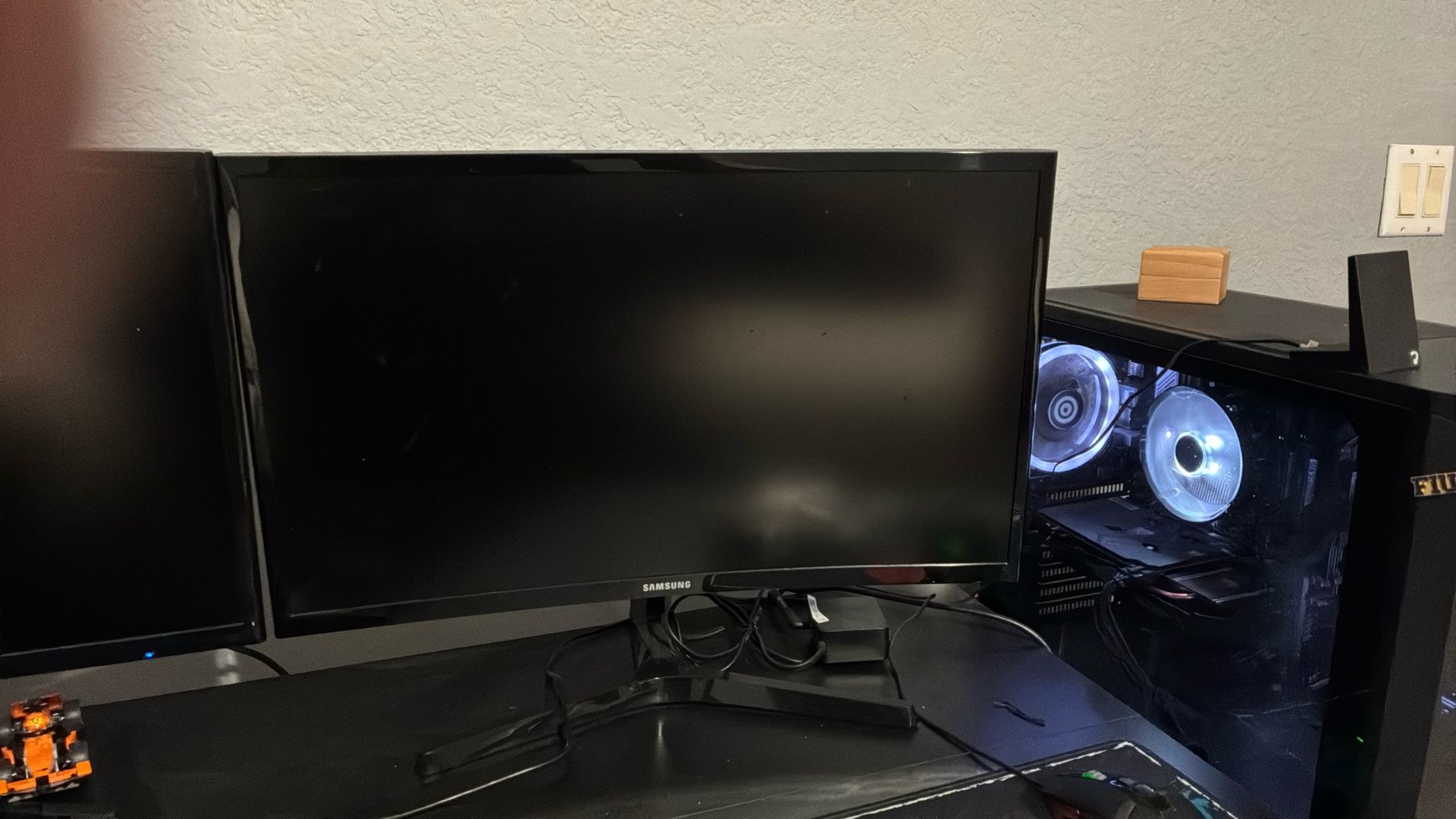 PC with monitor