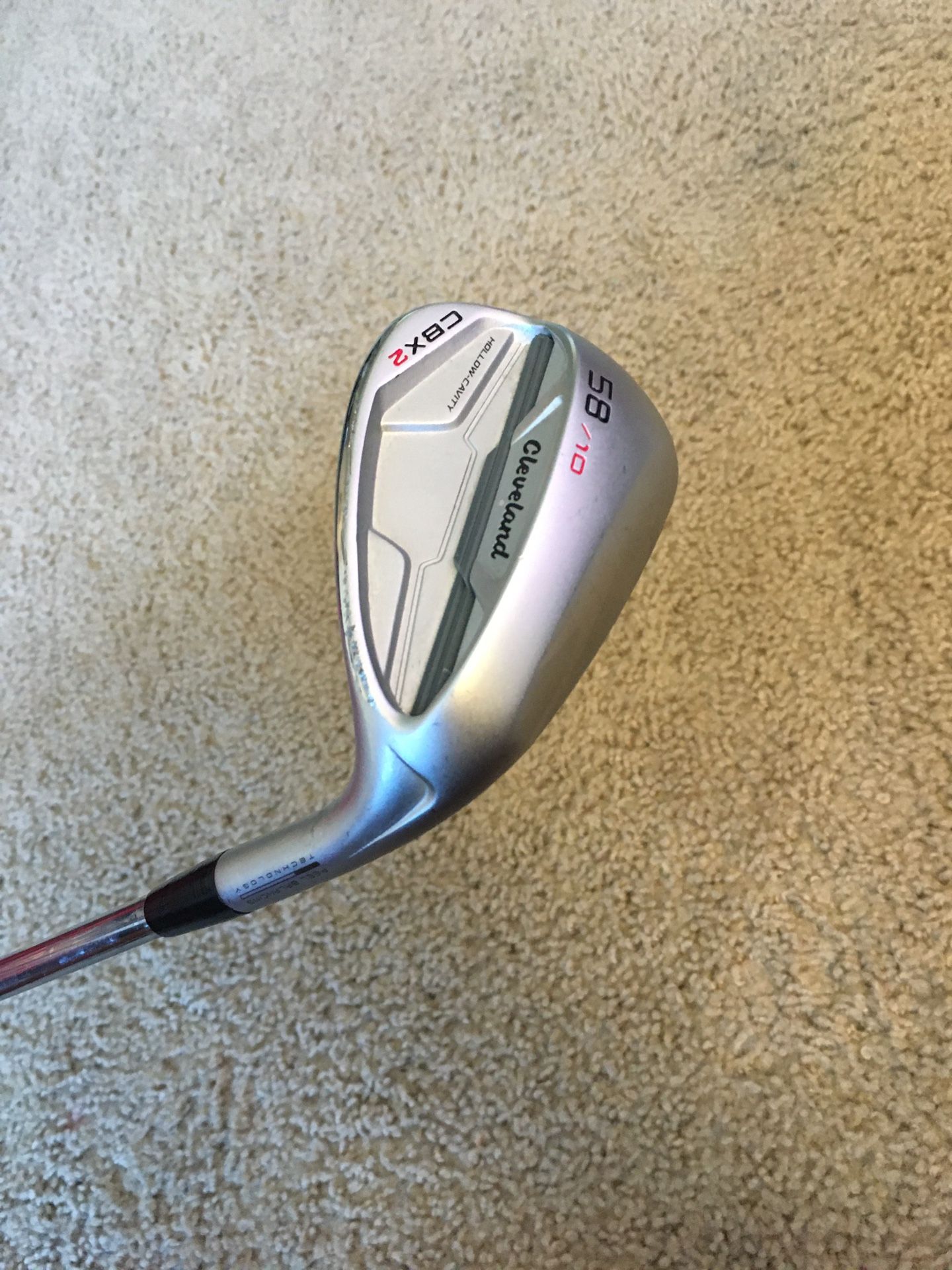 Cleveland CBX2 Wedge 58.10 Steel Shaft RH