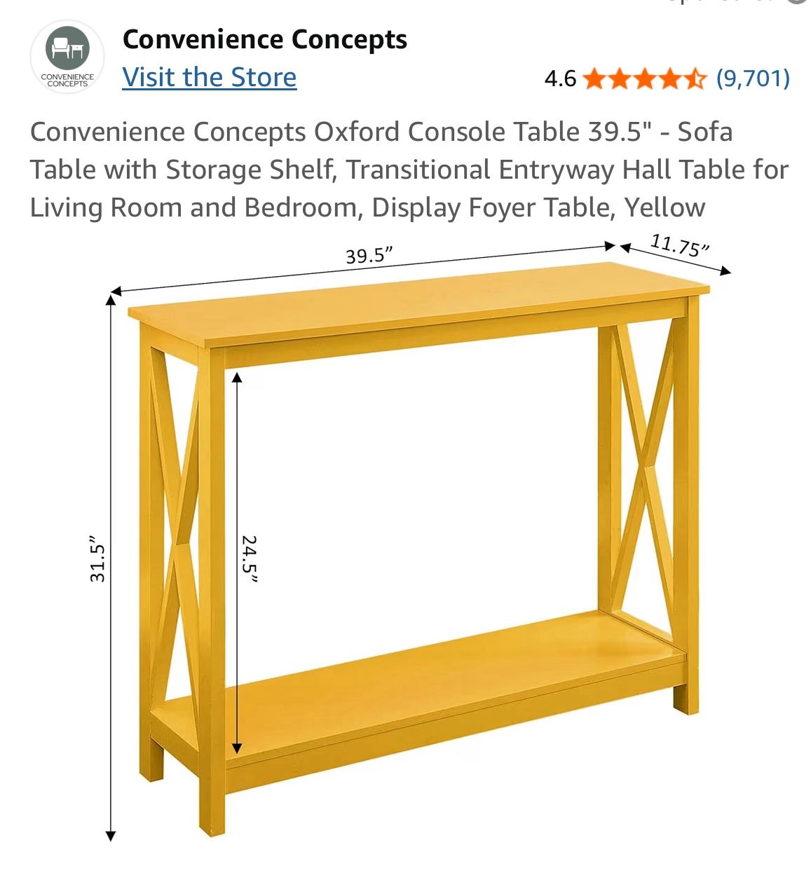 Console Table