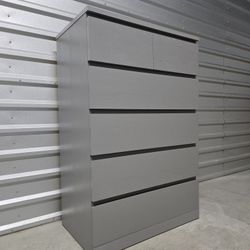 Gray Chest Of Drawers 