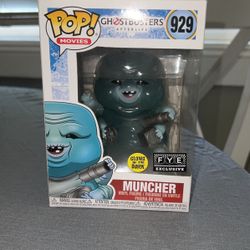 Muncher Ghostbusters Glow In The Dark Funko Pop
