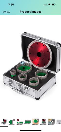 5PCS Diamond Hole Saw Set