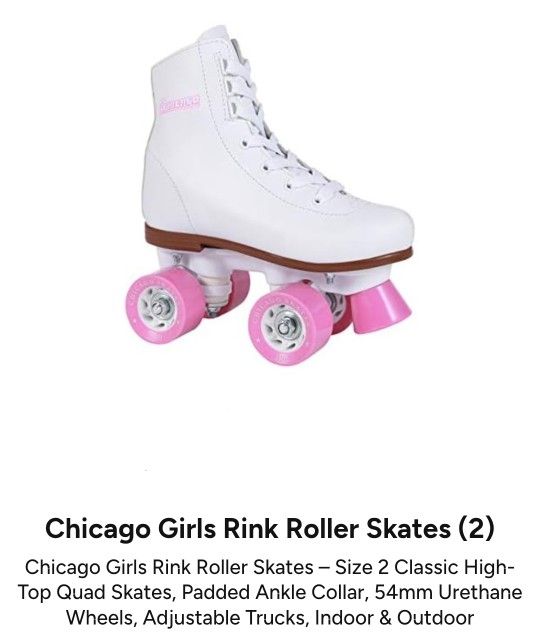 Chicago Girls Rink Roller Skates