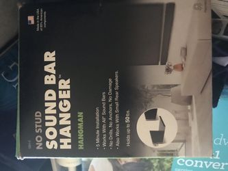 New In Package Sound Bar Hangers Only $10