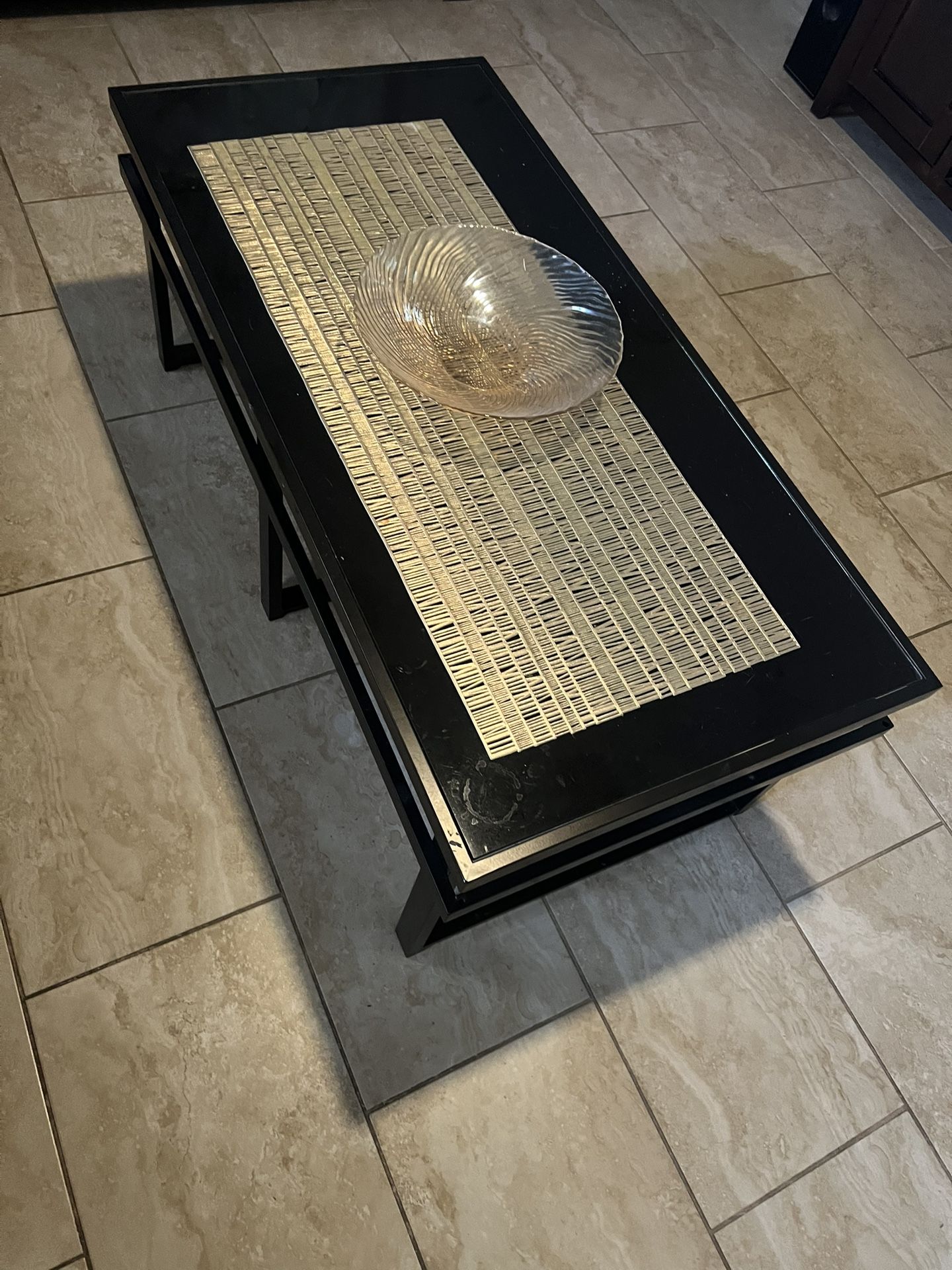 Coffee Table With Two Side Tables