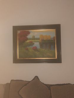 Used Framed Painting