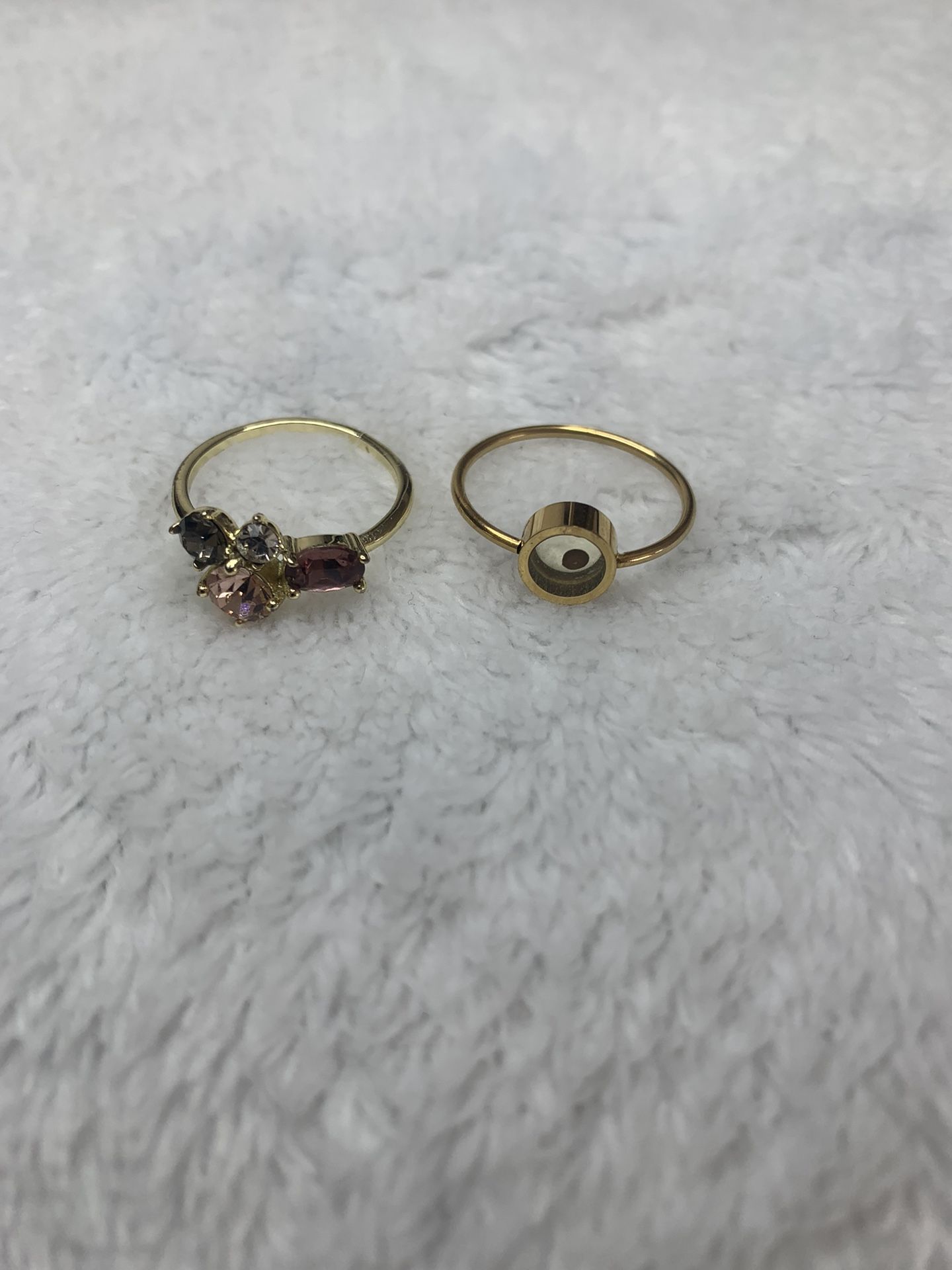 Two Fashion Rings 