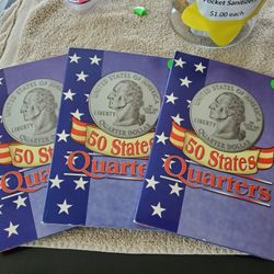 Quarter Holder Books. New. Each