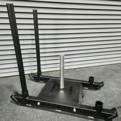 NEW Workout Sled Push Sleds Home Gym For Olympic Weights 