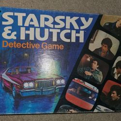 Vintage 1977 Starsky & Hutch Detective Board Game