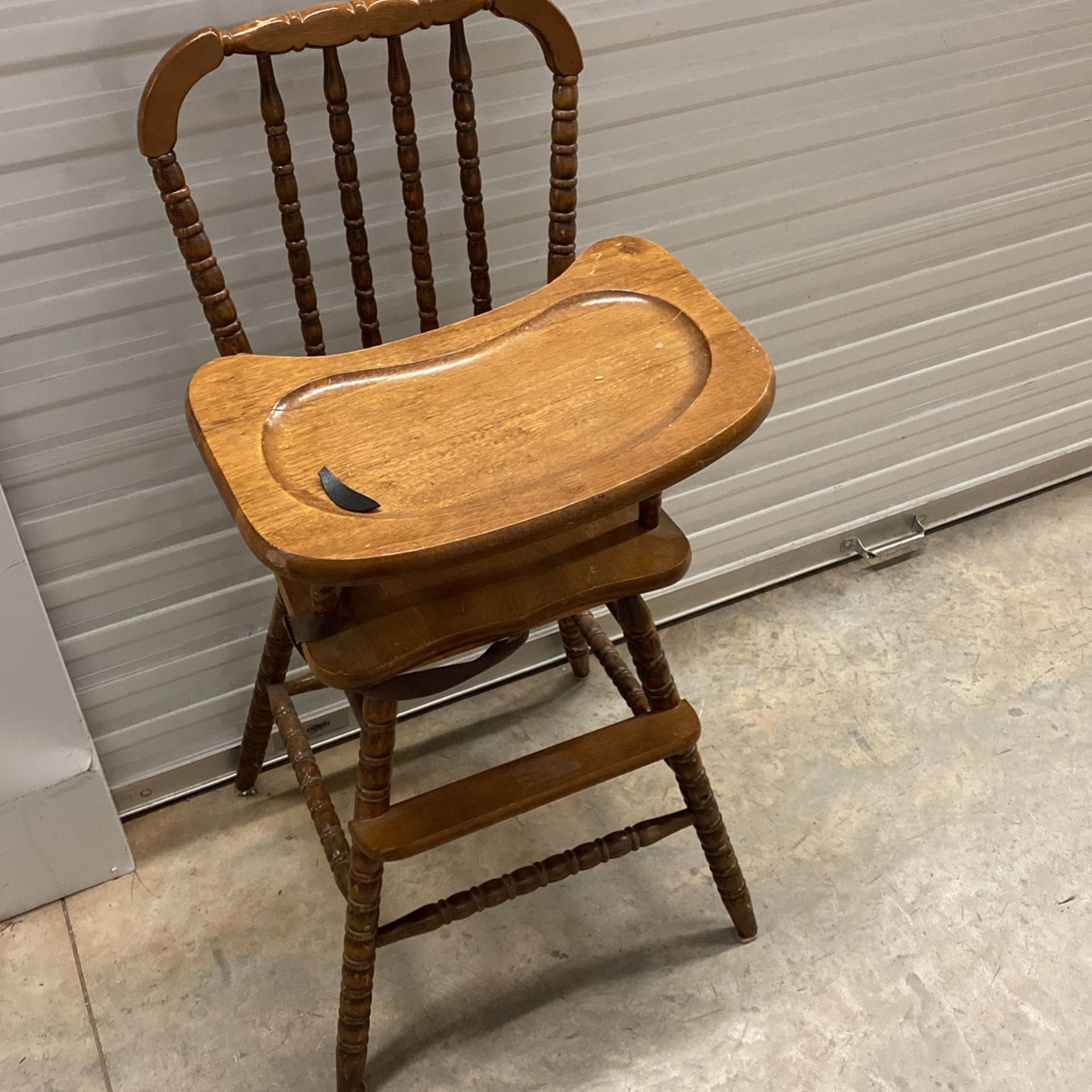 Wooden High Chair