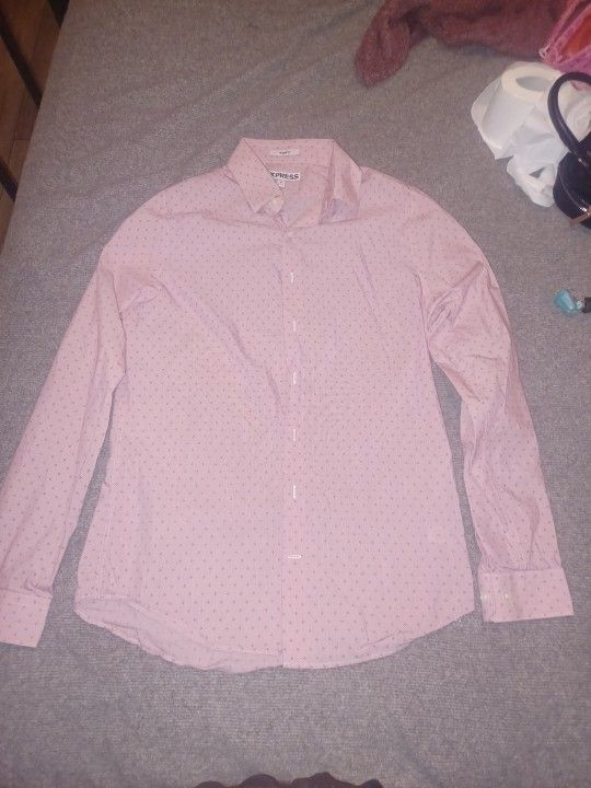 Express Medium Slim Fit Dress Shirt
