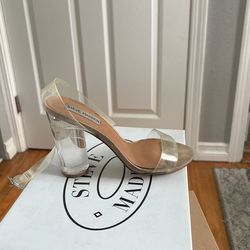 Steve Madden Clear Sandal